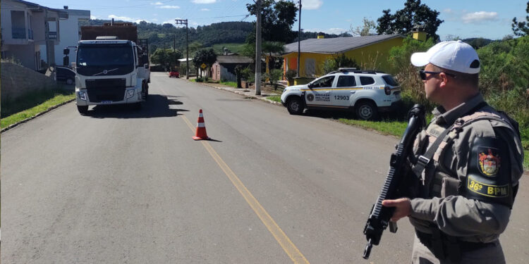 Plano Tático da Brigada Militar é realizado em Nova Roma do Sul