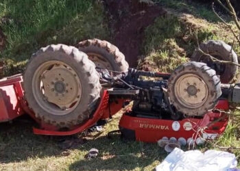 Agricultor morre em acidente com trator no interior de Farroupilha