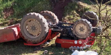 Agricultor morre em acidente com trator no interior de Farroupilha