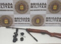 BM prende homem por porte ilegal de arma de fogo após denúncia em Farroupilha