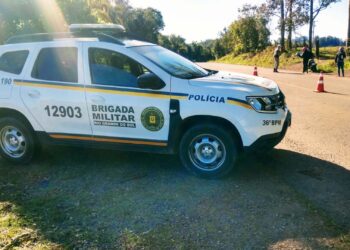 Fim de semana tem discussão entre casal, acidente de trânsito e uma autuação em Nova Roma do Sul