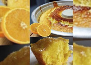 Bolo de Laranja Úmido 