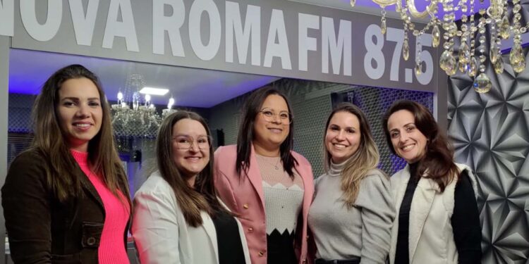 Equipe de profissionais da Clínica Lorenna Lizot participaram do programa DE FRENTE COM ELAS