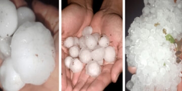 Cidades do RS registram estragos após temporal e queda de granizo