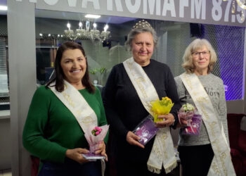 Rainha e Princesas da Terceira Idade do Grupo Renascer de Nova Roma do Sul participaram do Programa De Frente com Elas