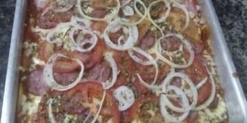Pizza de liquidificador