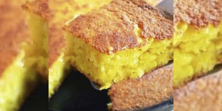 Bolo Cremoso de Milho