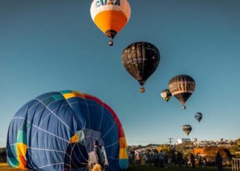 Festival de Balonismo é realizado nesta semana em Bento Gonçalves