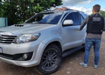 Polícia Civil recupera, em Venâncio Aires, caminhonete furtada em Caxias do Sul