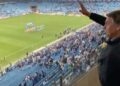 Bolsonaro assistiu ao jogo do Grêmio contra o Vila Nova, em Porto Alegre
