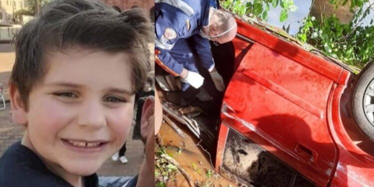 Criança morre e mãe fica gravemente ferida após veículo cair de ponte no Rio Ijuí