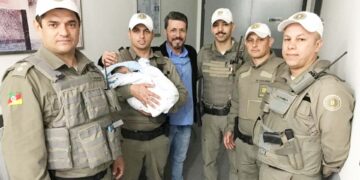 Brigadiano de folga resgata bebê sequestrado em Novo Hamburgo