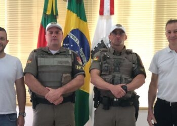 BRIGADA MILITAR DE NOVA ROMA DO SUL RECEBE REFORÇO NO EFETIVO COM A CHEGADA DE UM NOVO SOLDADO