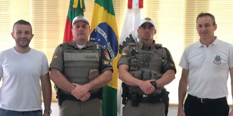BRIGADA MILITAR DE NOVA ROMA DO SUL RECEBE REFORÇO NO EFETIVO COM A CHEGADA DE UM NOVO SOLDADO