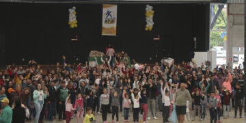 Festa das Crianças promovida pela Rádio Nova Roma tem um grande público em Nova Roma do Sul