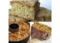 BOLO DE MAÇÃ COM CANELA