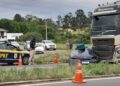 Pai e filha morem em acidente na BR 158