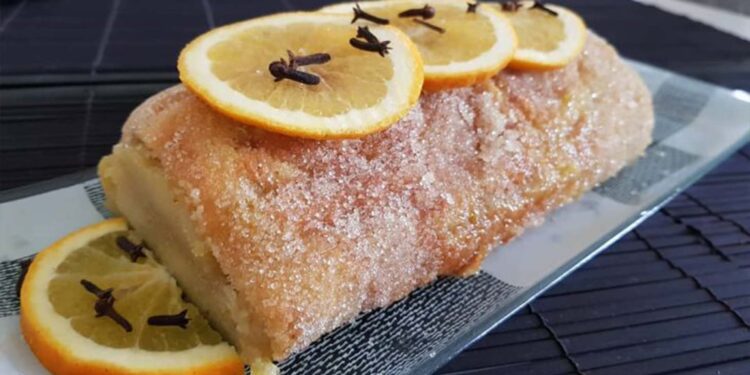 Rocambole de laranja