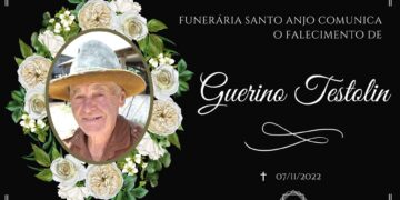 NOTA DE FALECIMENTO: Guerino Testolin