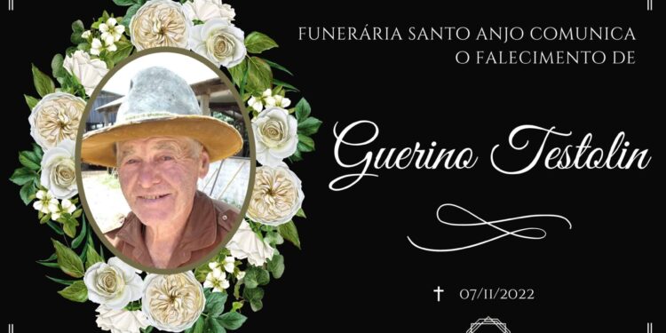 NOTA DE FALECIMENTO: Guerino Testolin