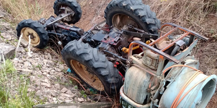 Agricultor de 58 anos sofre acidente com trator no interior de Nova Roma do Sul