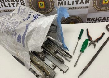 Homem é preso em flagrante após arrombar casa no bairro 1º de Maio em Farroupilha