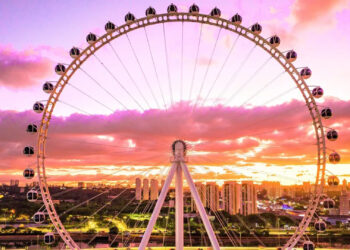 Maior roda-gigante da América Latina é inaugurada nesta sexta em parque da Zona Oeste de SP