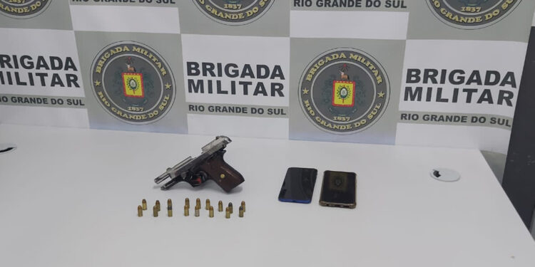 Três homem são presos pela BM por roubo a residência no interior de Flores da Cunha