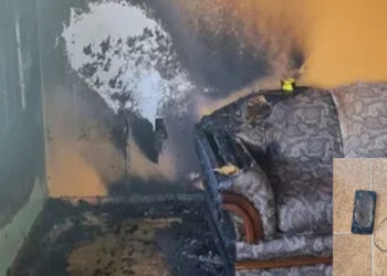 Celular superaquece e provoca incêndio em residência no RS, diz Corpo de Bombeiros