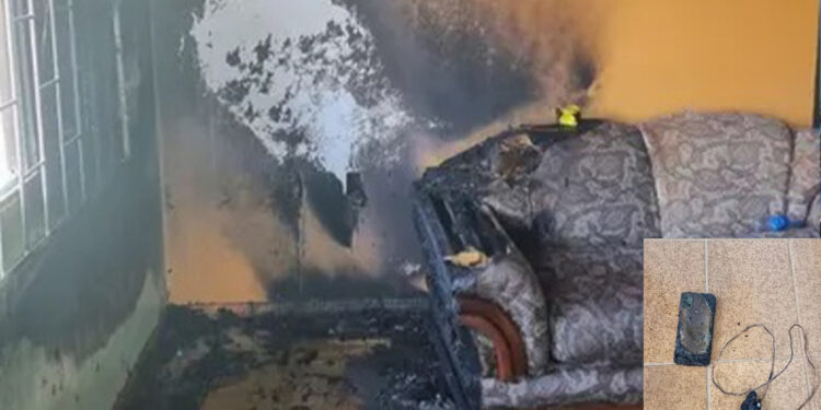 Celular superaquece e provoca incêndio em residência no RS, diz Corpo de Bombeiros