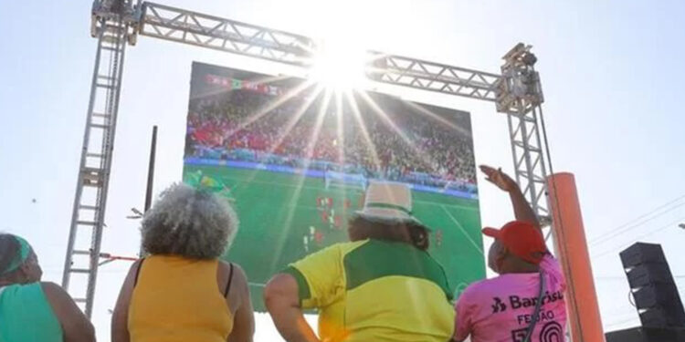 Sexta-feira de jogo do Brasil será de calor no RS