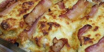 Filé de Frango com Bacon saboroso 