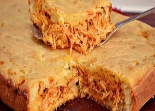 Torta de frango liquidificador