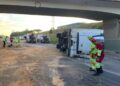 Bebê de 8 meses é hospitalizado em estado grave após acidente na freeway, em Glorinha