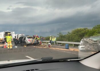 Acidente na BR-290 deixa um morto e quatro feridos em Santo Antônio da Patrulha
