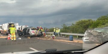 Acidente na BR-290 deixa um morto e quatro feridos em Santo Antônio da Patrulha