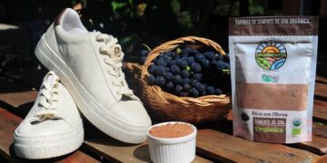 Além de sucos e vinhos, uva orgânica na Serra vira cosméticos, farinhas e até calçados