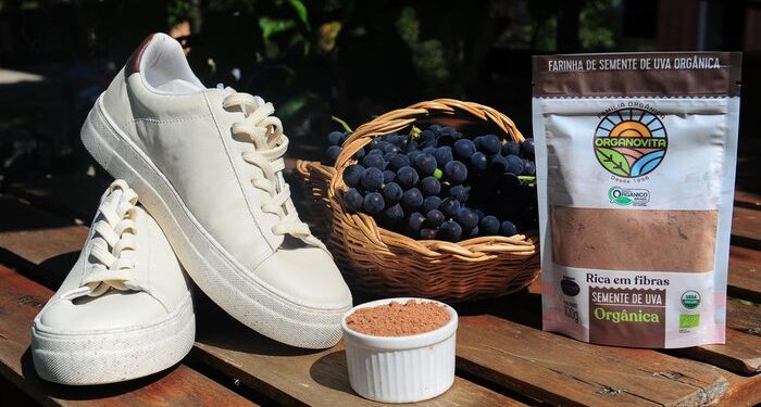 Além de sucos e vinhos, uva orgânica na Serra vira cosméticos, farinhas e até calçados