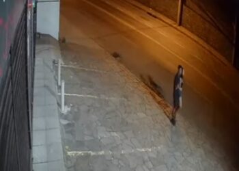 VÍDEO: Imagens de câmera ajudaram Polícia Civil a chegar ao suspeito de estupro e assassinato de Naiara Ketlin Pereira Maricá, em Caxias do Sul