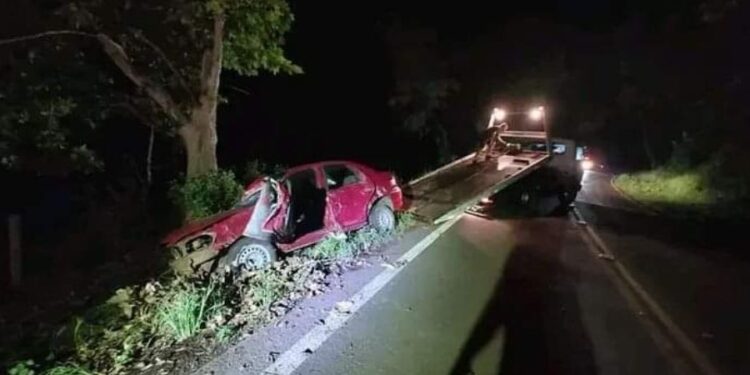 Duas pessoas ficam feridas num acidente de trânsito em Serafina Corrêa