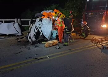 Mulher morre em acidente na ERS-446, entre Carlos Barbosa e São Vendelino