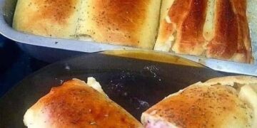 Pão caseiro recheado ❤🙏🏻