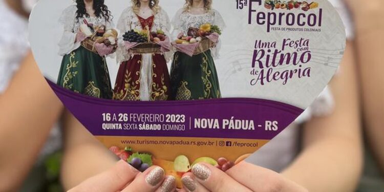15° Feprocol de Nova Pádua esta com grandes shows e atrações para esse final de semana