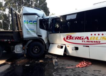 Acidente na ERS-423 entre Marques de Sousa e Progresso deixa um morto e 18 feridos