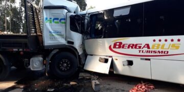 Acidente na ERS-423 entre Marques de Sousa e Progresso deixa um morto e 18 feridos