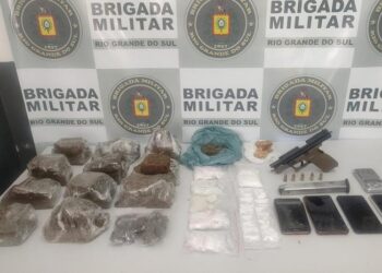 Quarteto é preso com drogas e armas em Caxias do Sul