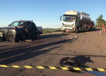 Duas pessoas morrem em grave acidente na Rota do Sol em Garibaldi