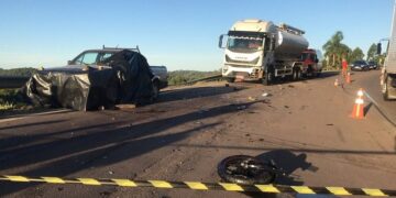 Duas pessoas morrem em grave acidente na Rota do Sol em Garibaldi