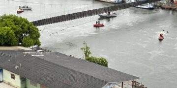 Cai para 3 o número de desaparecidos após queda de ponte entre RS e SC