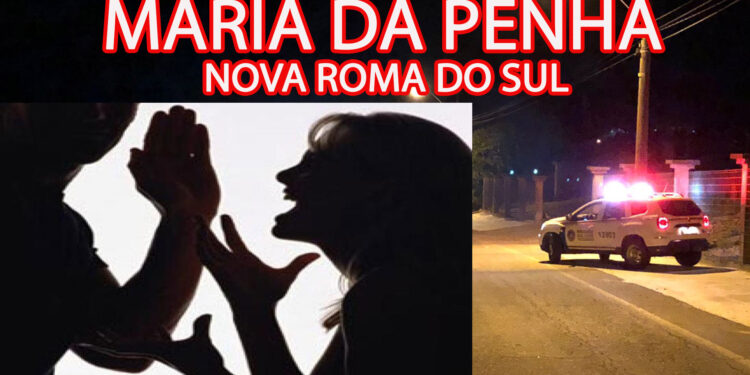 Briga de casal na madrugada, termina em caso de polícia em Nova Roma do Sul